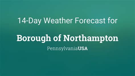 Weather in northampton pa - Today’s and tonight’s Northampton, PA weather forecast, weather conditions and Doppler radar from The Weather Channel and Weather.com